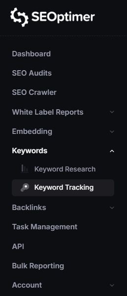Keyword Tracking tool
